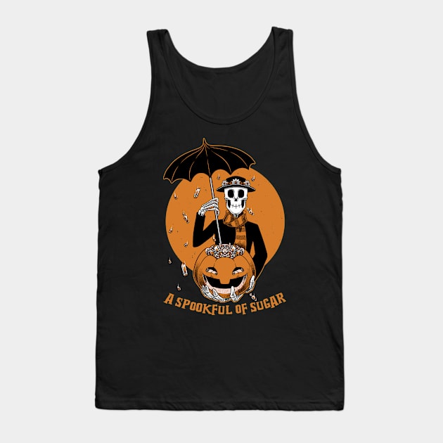 Spook Full of Sugar - Halloween Movie Parody Tank Top by Studio Mootant